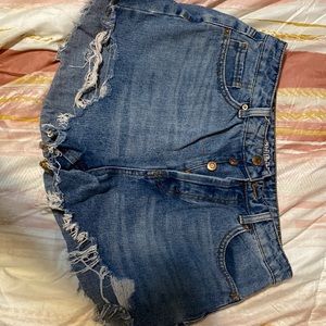 Jean shorts